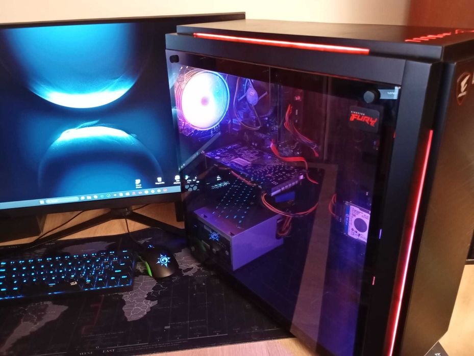 Pc gaming i5 4460, 8 gb ram, placa video 4gb