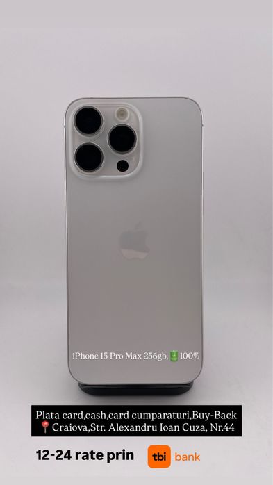 iPhone 15 Pro Max 256gb |•| G Store Mobile