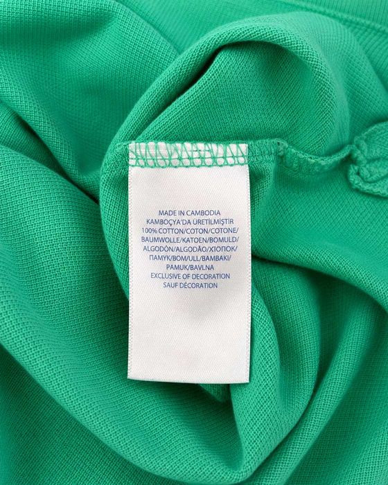 Tricou polo Polo Ralph Lauren Custom Fit, Big Pony, 100% bumbac, verde – Mărimea XL