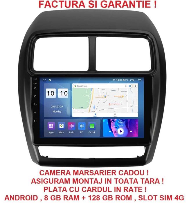 Navigatie Mitsubishi ASX din 2016-2012 , Camera Marsarier 2GB 4GB 8GB