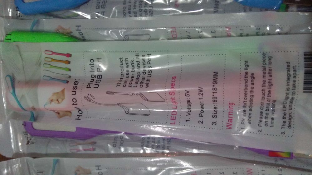 УСБ лед лампа USB LED Lamp за компютър ,зарядно, външна батерия