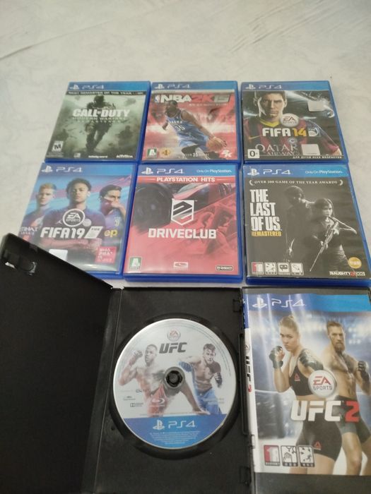 Диски плейстейшн 4