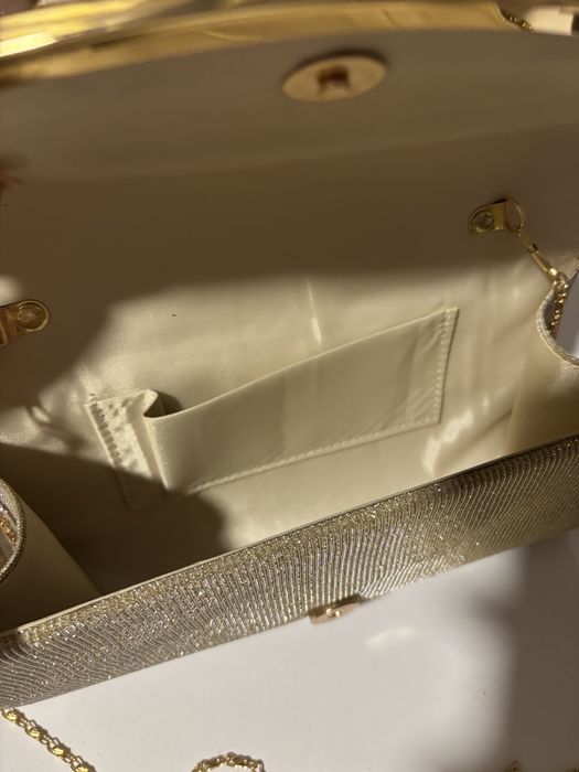 Официална чанта Златиста