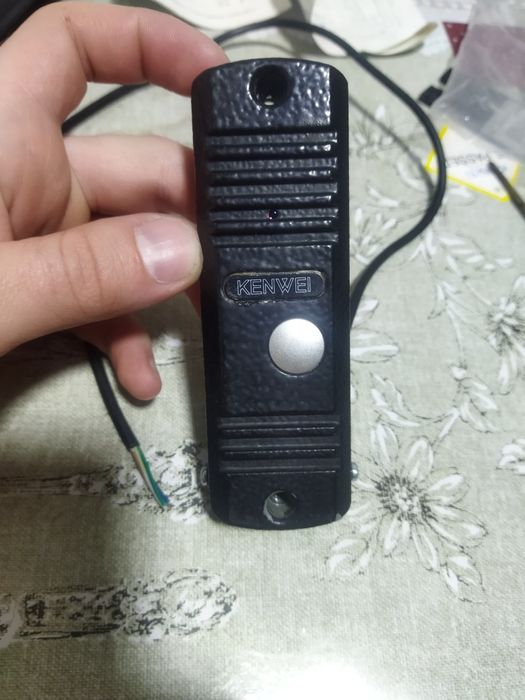 Kenwei с камерой кнопка от домофона