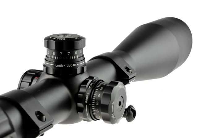 Luneta 6-24 x 50 Swiss Arms Long Range Sunshade