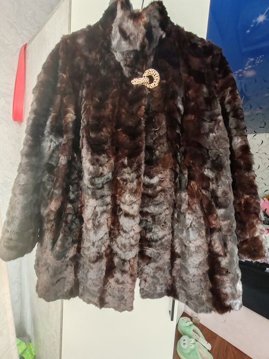 Шуба норка натуральная