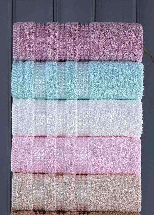 Turkiyadan bambukli 50×90 sm o'lchamda birinchi qo'l sochiqlar!