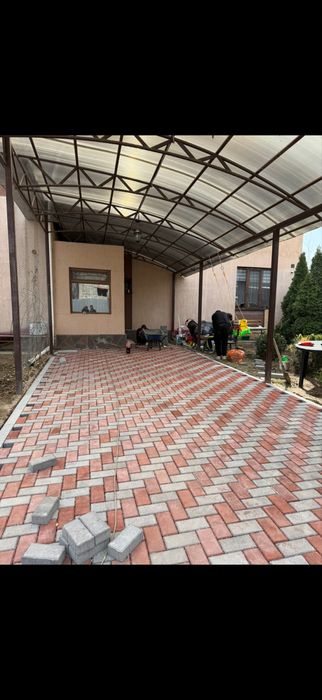 Укладка брусчатки