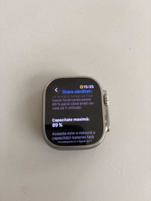 Apple Watch Ultra 1 Titanium, conform anunt