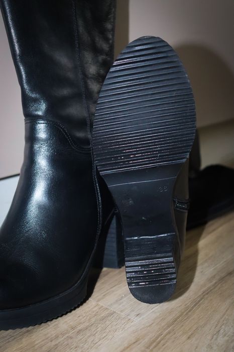 Дамски ботуши от истинска кожа