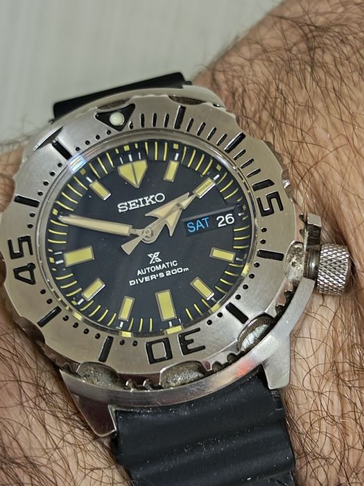 Продам клон сейко монстор с оригинальным механизмом