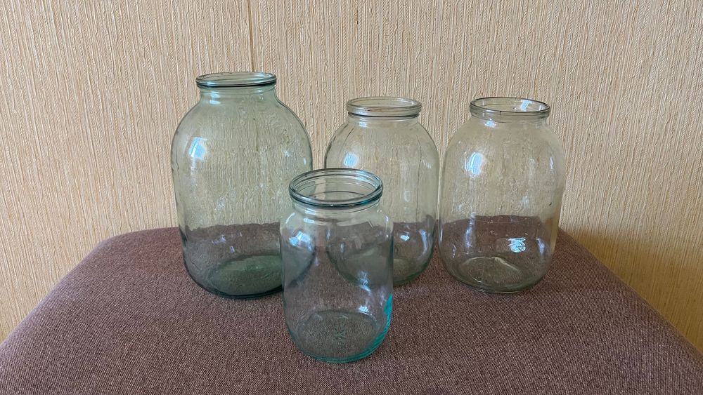 Банки стеклянные