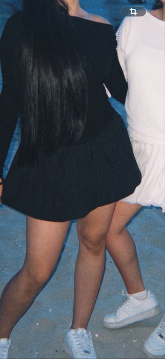 воздушная юбка с шортами