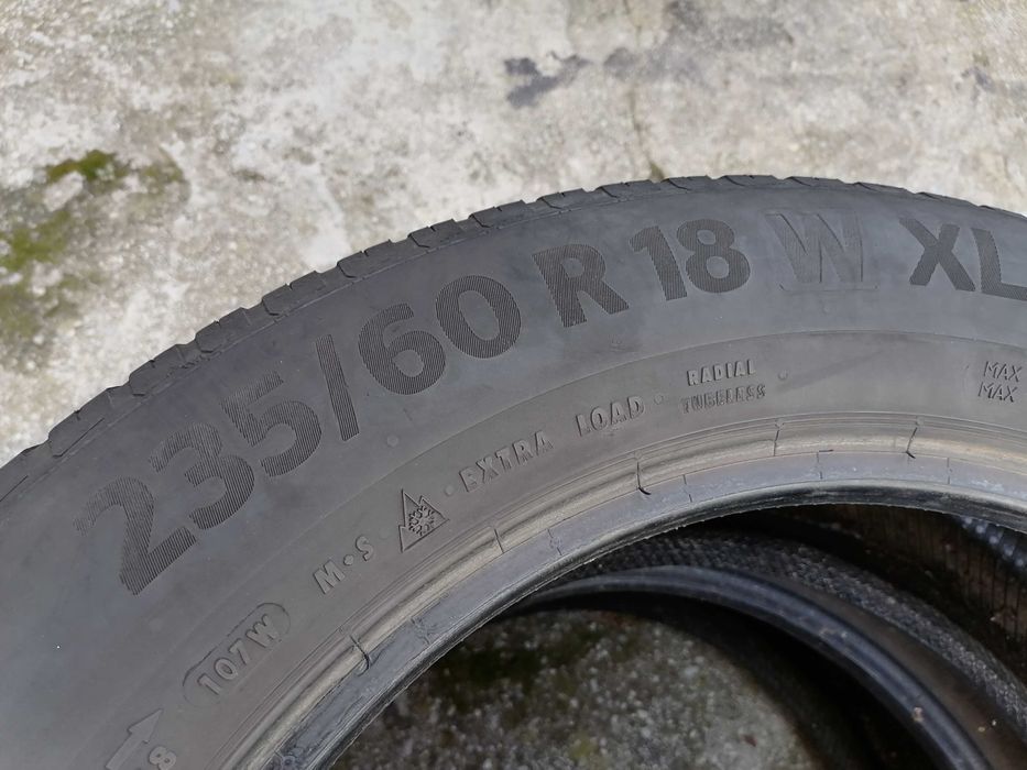 235/60/18 2бр.Continental Летни гуми