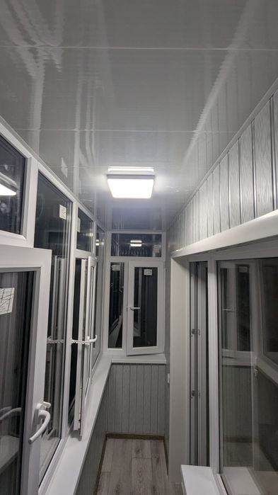 Балкон и пластиковые окна