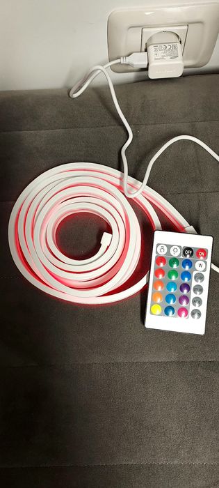 Furtun luminos cu telecomanda