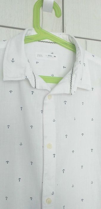 Детски ризи чист памук за момче от размер 128 до 165-0т 25 до 40лв.