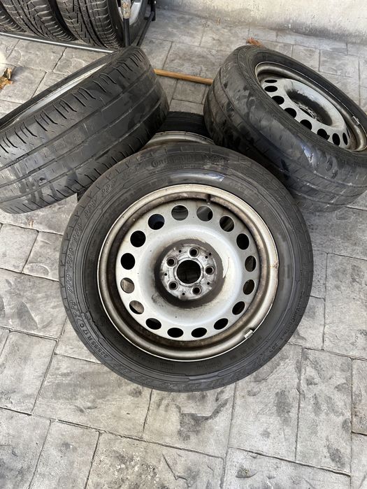 Set jante anvelope vara Mercedes VIto ContiVanContact 200 225/55 R17