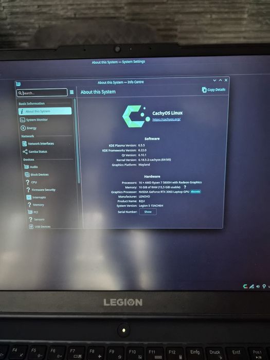 Lenovo Legion 5 15ACH6H