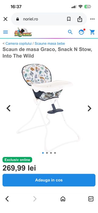 Scaun diversificare Graco