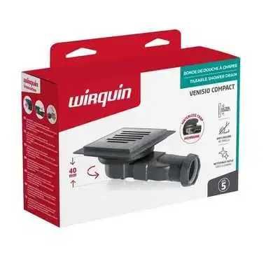 Rigola de dus Wirquin Venisio Compact City, 115mm, 32l/minu