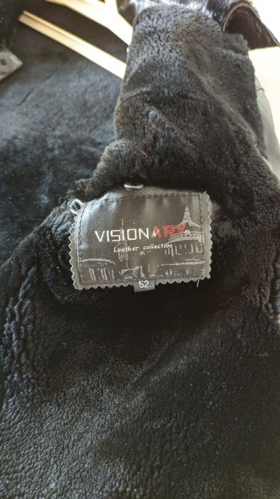 Кожаная дублёнка