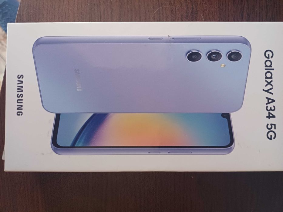 Samsung A 34 5G , Purple , 128 gb