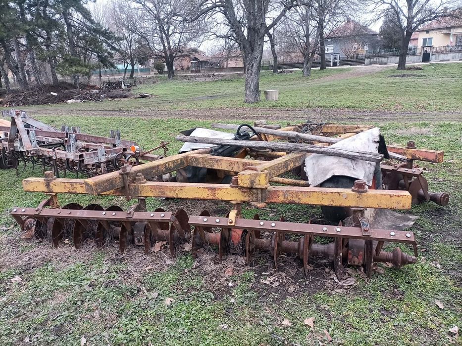 Дискова брана и предсеитбен култиватор