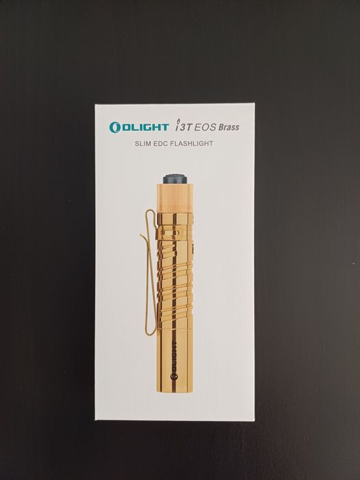 Olight i3t Brass