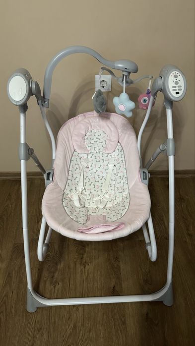 ПРОДАВАМ бебешка електрическа люлка Cangaroo Swing Star