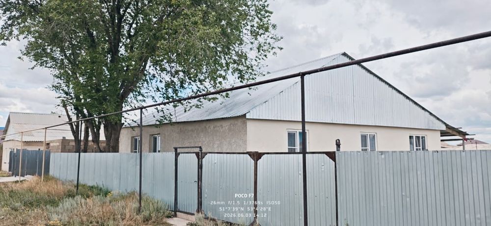 Продается дом в городе Аксай микрорайон Кызылтал, Бейбітшілік 52