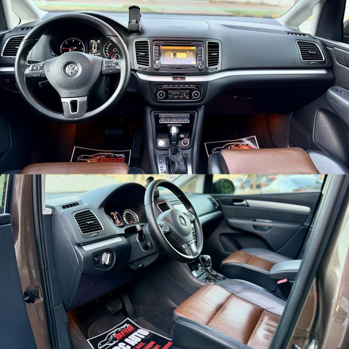 • Vw Sharan 2013 / 7 Locuri / Exclusive - Cutie Automată • Extra full !! • Parc Auto / RATE / Garantie •