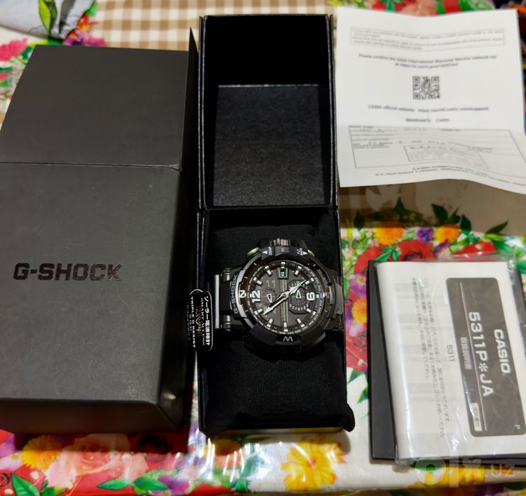 Casio G-Shock  GW-A1100  / Yaponiyada ishlab chiqarilgan)