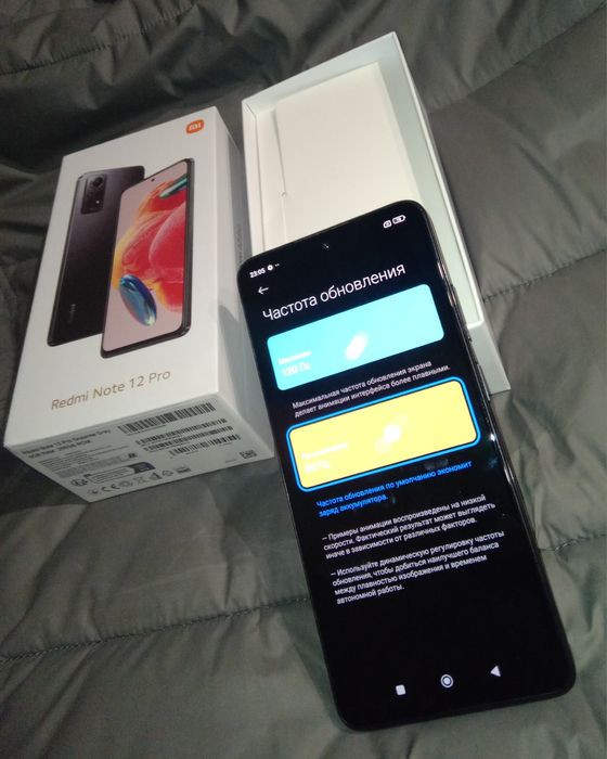 Note 12pro NFC 16+256+108MP камеры