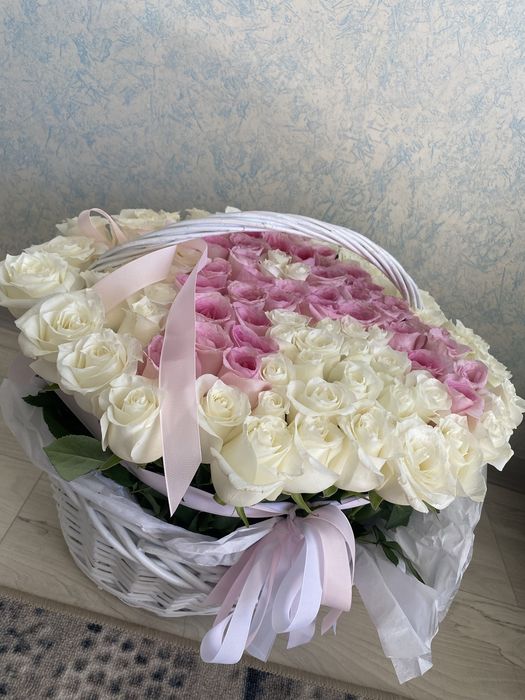 Цветы, свежие розы