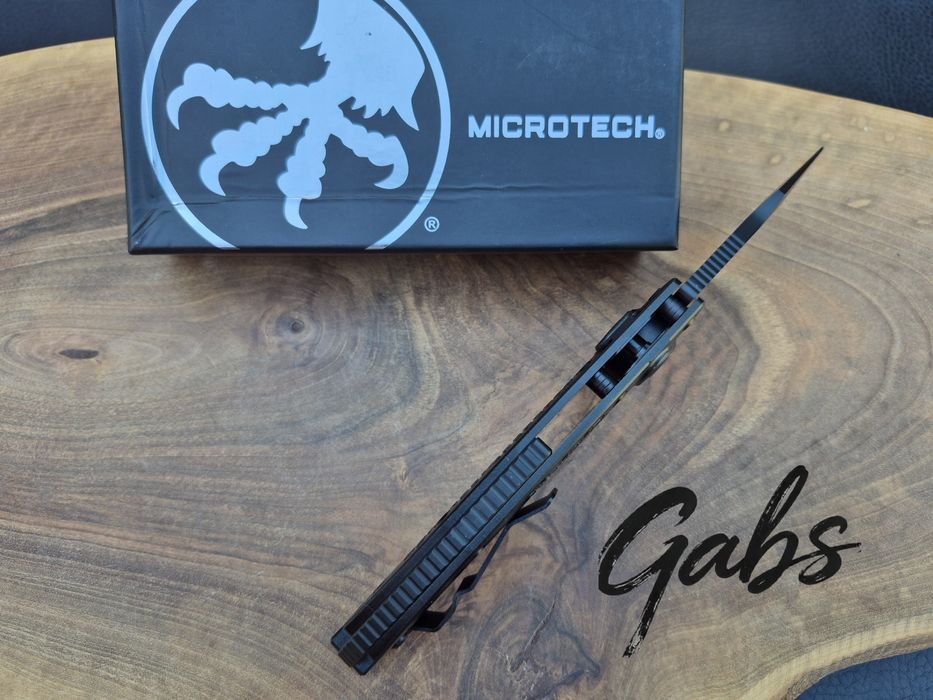 Автоматичен нож Microtech/Borka  Stitch OTS AUTO 169-1,Apocalyptic Black