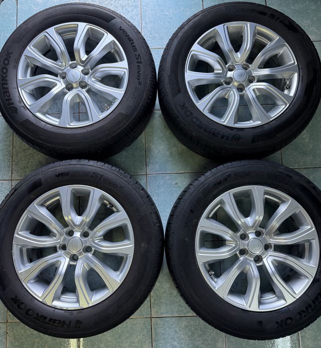 Roti/ jante aliaj R18 originale Land Range Rover Evoque 235/60/18 vara ...