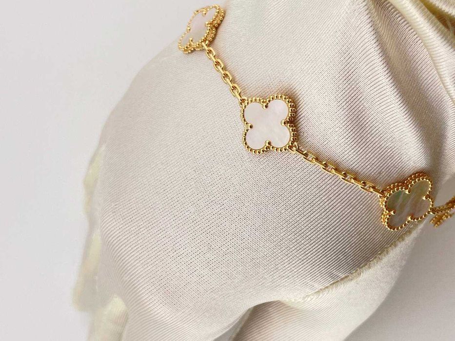 Браслет Van Cleef с перламутром