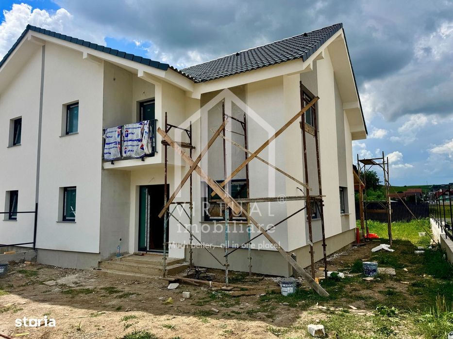 Casa cu 4 camere, 117mp utili+terasa acoperita(26mp), teren 334mp