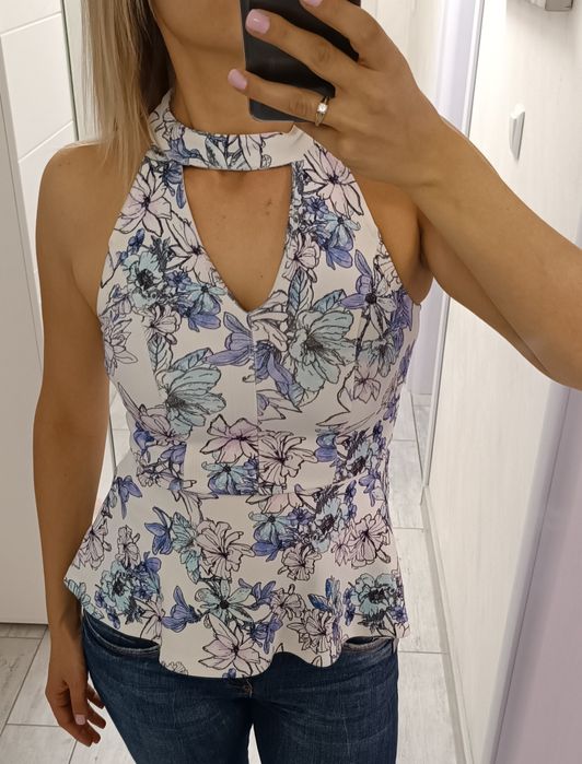 Дамски топ многоцветен