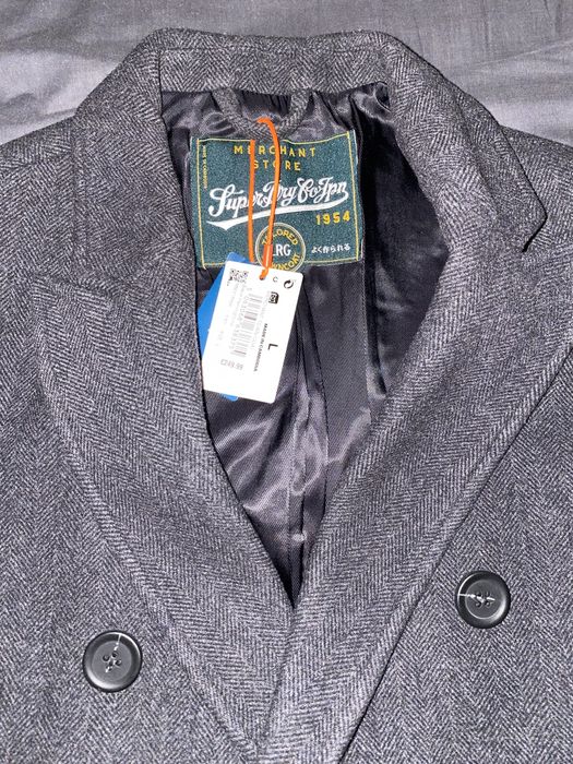 Palton Superdry lana / wool