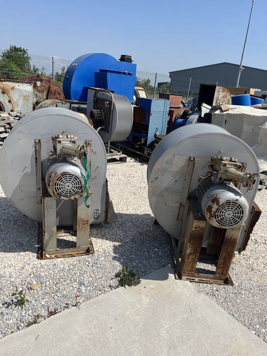 Вентилатор аспирация с взривозащитен двигател/центробежен вентилатор