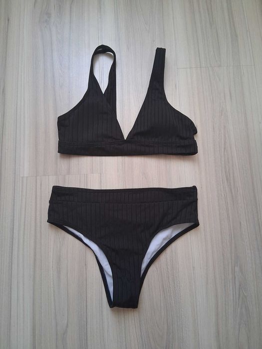 Дамски бански черен комплект