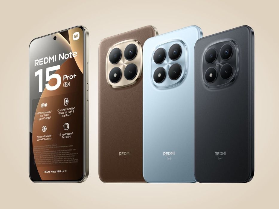 Xiaomi Redmi Note 15 Pro+ Plus 5G New 2026