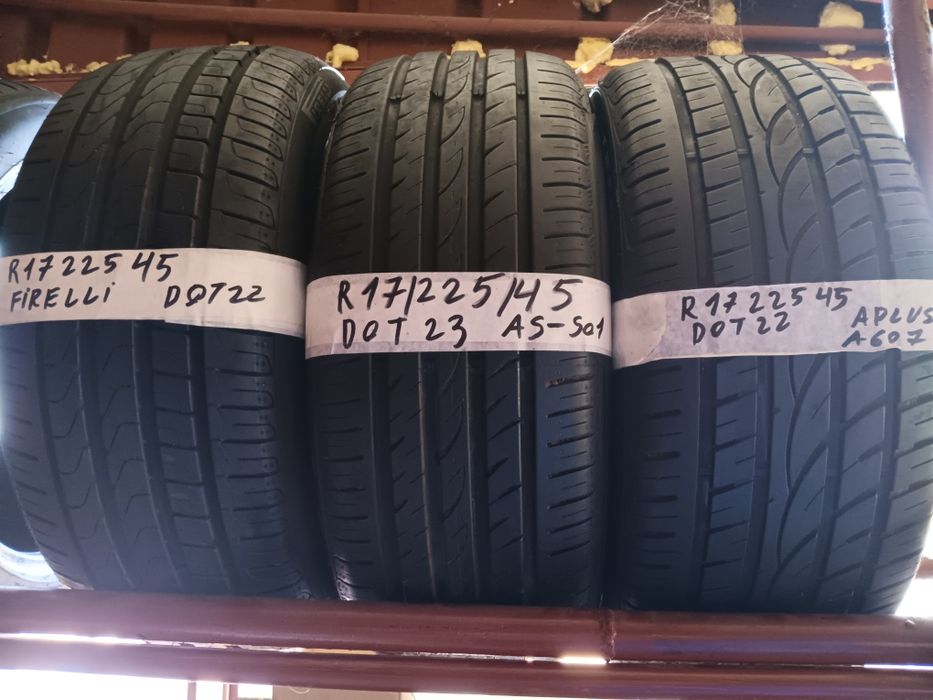 Anvelope  Rezerva Pana r17 225 45 dot 2022