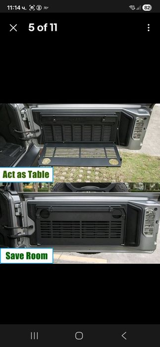 Подвижен стелаж за Jeep Wrangler JL