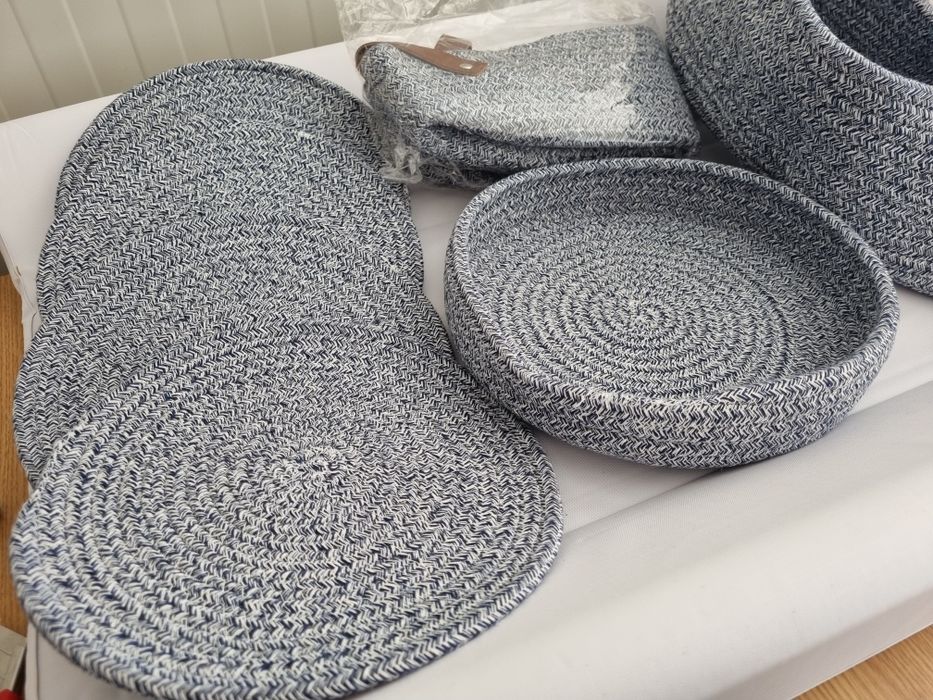 Set protecție farfurii și coșuri fructe