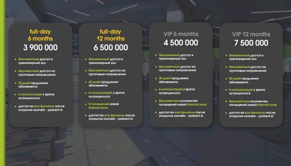 продам абонементы в ozone fitness