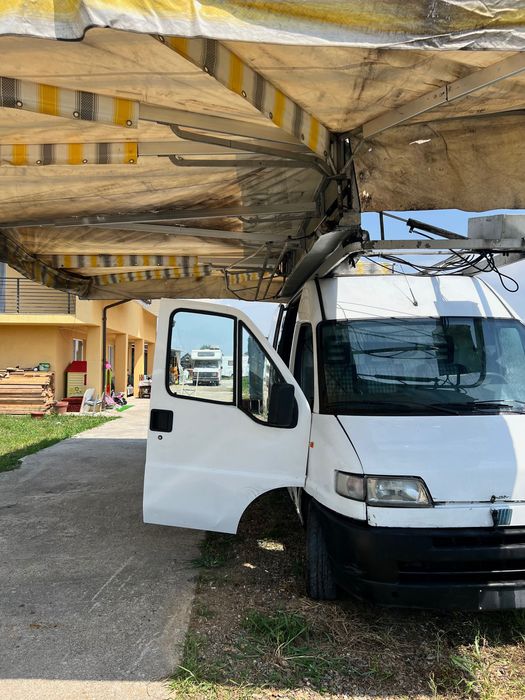 Duba fiat ducato 2.5 cu umbrelă electrică