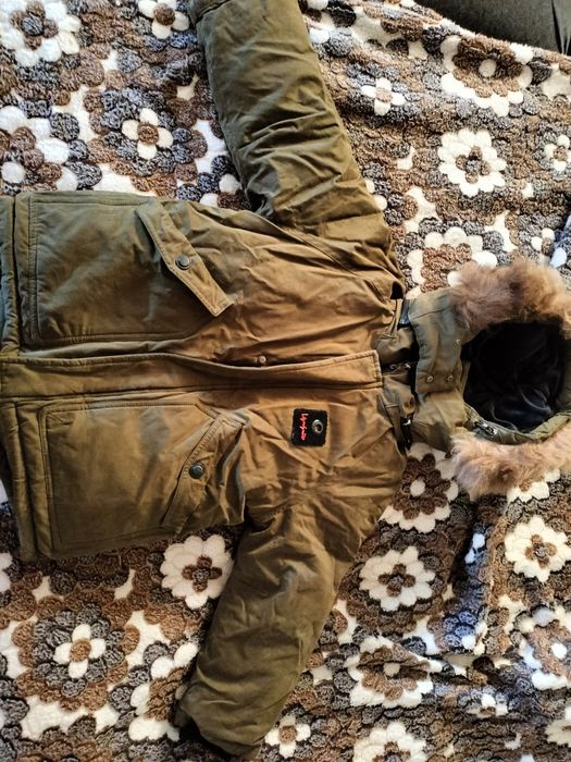 Детский пуховик, очень теплый